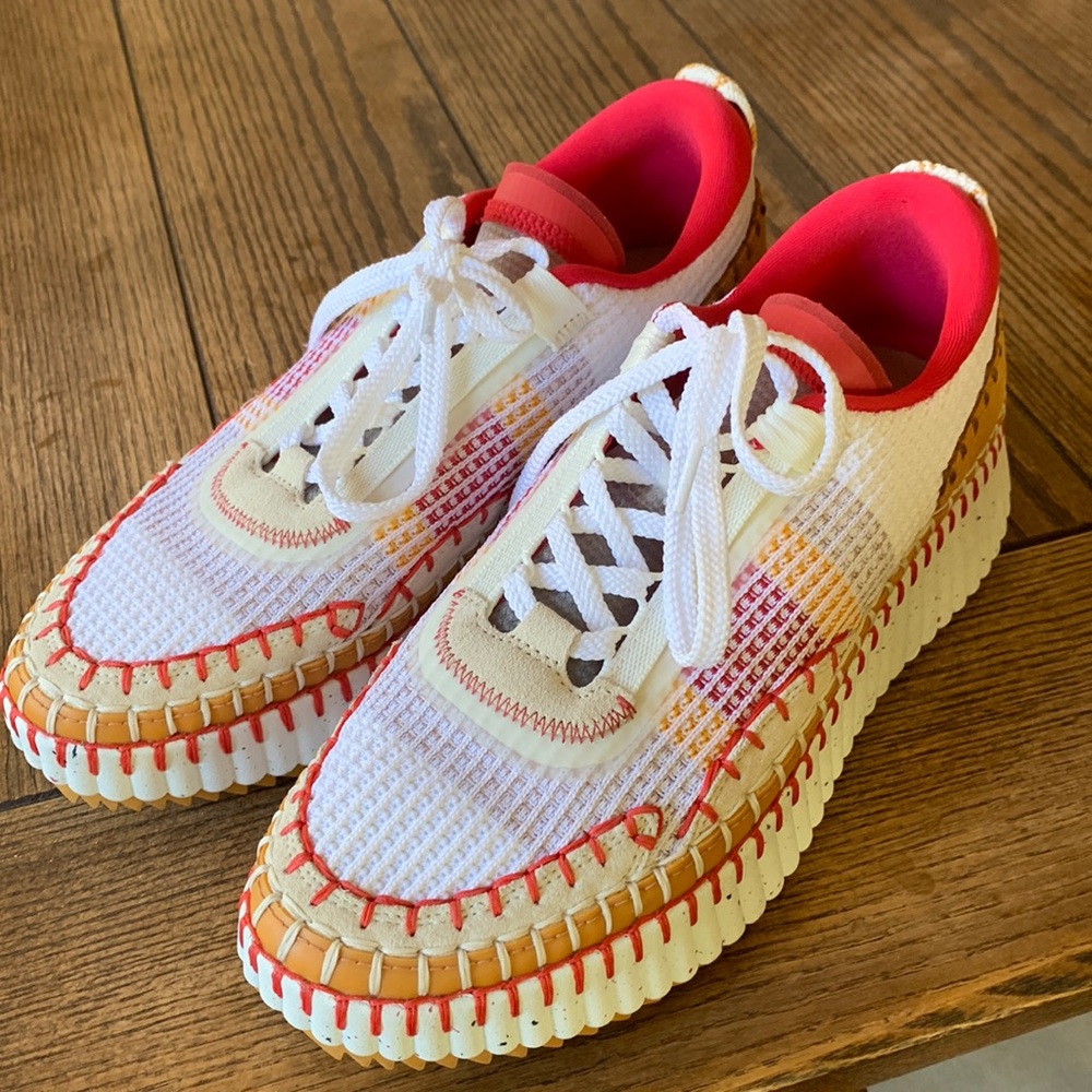 Chloe Nama Platform Sneakers